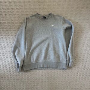 Nike Men's Classic Gray Crewneck Sweater